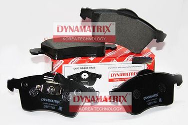 DYNAMATRIX DBP1163 Комплект колодок для дисковых тормозов | перед | - 1