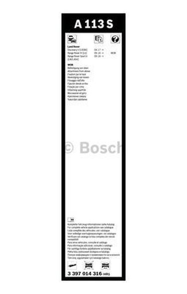 Bosch 3 397 014 316 Комплект бескаркасных щеток Aerotwin 600/500 - 5