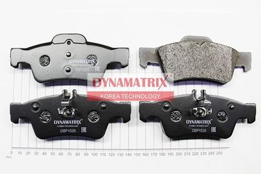 DYNAMATRIX DBP1526 Комплект колодок для дисковых тормозов | зад | - 1