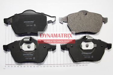 DYNAMATRIX DBP1068 Комплект колодок для дисковых тормозов | перед | - 1