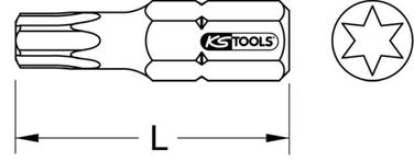 KS Tools 918.1243 Насадка торцового ключа - 13