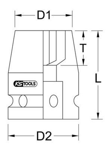 KS Tools 515.1350 Вкладыш розетки - 1