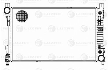 Luzar LRc 15103 Радиатор охл. для а/м Mercedes-Benz c (w203) (00-) M/A - 3