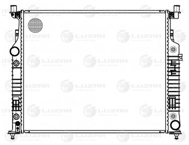 Luzar LRc 15164 Радиатор охл. для а/м Mercedes-Benz ML (w164) (05-)/gl (x164) (06-) - 3