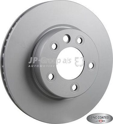 JP Group 1163105070 Диск тормозной | перед лев | - 1