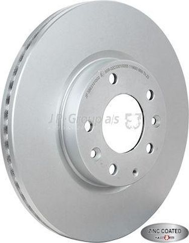 JP Group 3863101000 Диск тормозной | перед | - 1