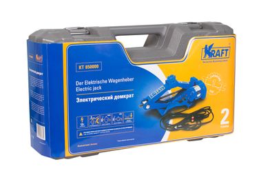 KRAFT KT 850000 Домкрат электрический 2 т. (в кейсе) - 2