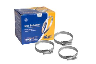 KRAFT KT 880208 Хомут червячный 40-60 мм - 2