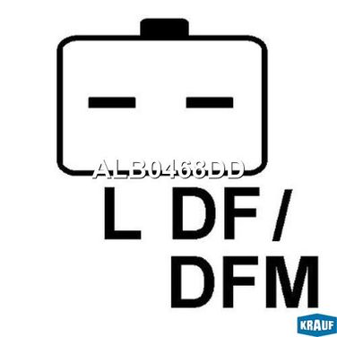 Krauf ALB0468DD Генератор - 3