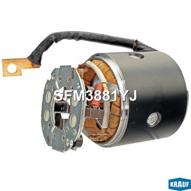 Krauf SFM3881YJ Статор стартера со стаканом и щеткодержателем - 1