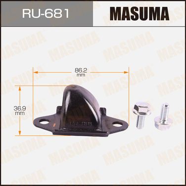 Masuma RU-681 Отбойник masuma pajero sport, l200 / kh8w, kb4t front up - 1