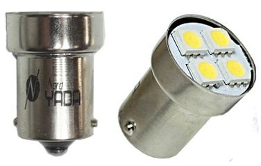 Nord Yada 904814 Светодиод 24V g18.5 4 SMD (size 5050)r10w BA15s красный 1.1w 3.1lm - 1