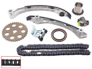 SAT TK-TY350-E Комплект для замены цепи ГРМ 1trfe toyota dyna/toyoace/hiace/hilux 05- - 2