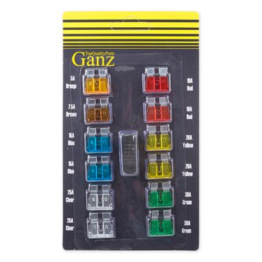 GANZ GRP15001 Предохранители флажковые 12 шт - 1