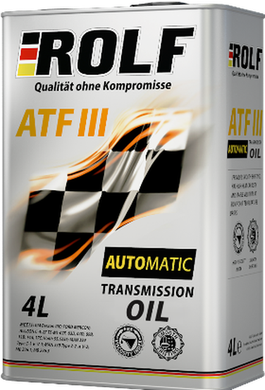 ROLF 322245 ATF III 4л (4шт/уп) - 1