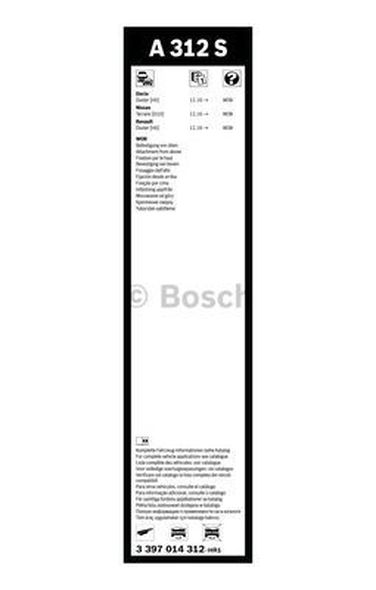 Bosch 3 397 014 312 Комплект щеток стеклоочистителя aerotwin a312s. 600/450 ММ - 5