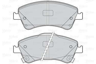 Valeo 302125 Колодки тормозные | перед | - 1