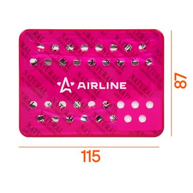 AIRLINE AFSI139 Ароматизатор под сиденье гелевый мини Тайга бабл гам - 2