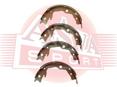 Akyoto AKS-02202 Колодки тормозные барабанные задние - 1