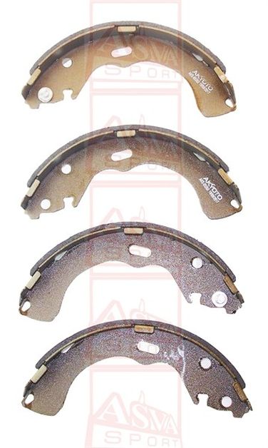 Akyoto AKS-05202 Колодки тормозные барабанные задние - 2