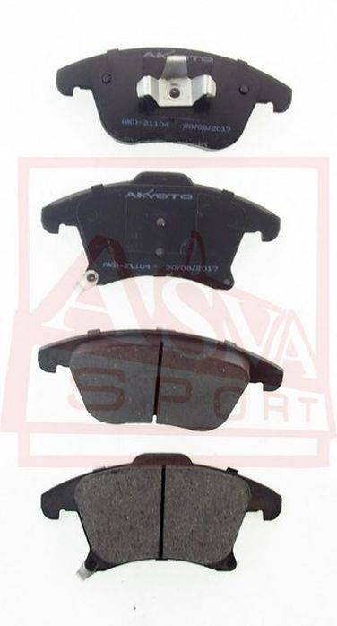 Akyoto AKD-21104 Колодки тормозные дисковые передние - 1