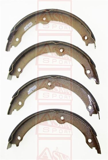 Akyoto AKS-01202 Колодки тормозные барабанные задние - 2