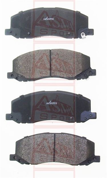 Akyoto AKD-18105 Колодки тормозные дисковые передние - 2