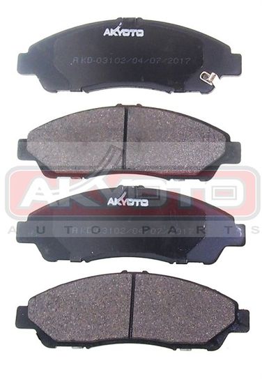 Akyoto AKD-03102 Колодки тормозные передние - 1