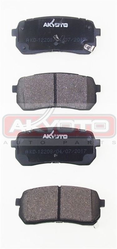 Akyoto AKD-12208 Колодки тормозные задние - 1