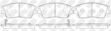 NIBK PN0661 Колодки тормозные дисковые | перед | - 1