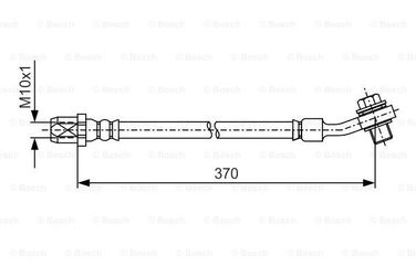 Bosch 1 987 481 A42 Шлангопровод - 1