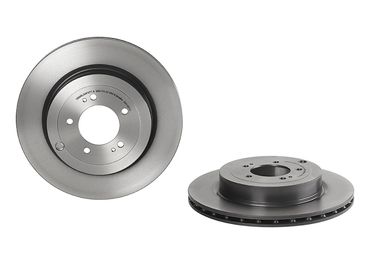 Brembo 09.A197.11 Диск тормозной UV Coated | зад | - 1