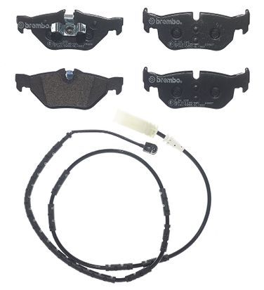 Brembo P 06 105 Колодки тормозные дисковые | зад | - 1