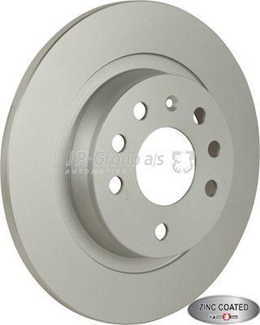 JP Group 1263202700 Диск тормозной | зад | - 1