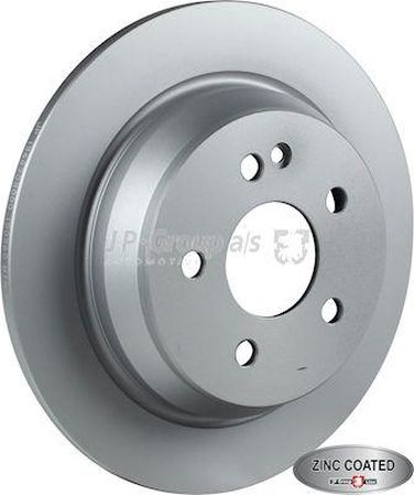 JP Group 1363203000 Диск тормозной | зад | - 1