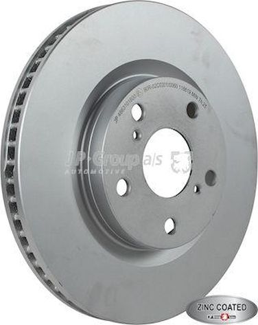 JP Group 4863101800 Диск тормозной | перед | - 1