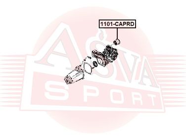 Asva 1101-CAPRD Подушка дифференциала | зад прав/лев | - 2