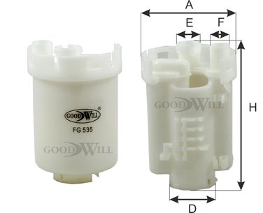 GoodWill FG 535 LL Фильтр топливный - 2