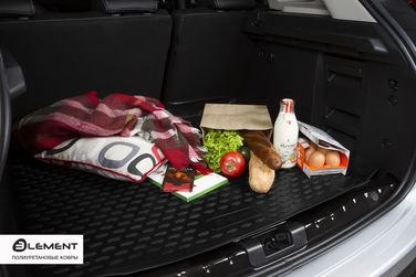 Autofamily ELEMENT2062B10 Коврик в багажник подходят для hyundai Creta (I, Ip), 2016-2021, внед, 1 шт. (полиуретан)   Хендай Крета - 1