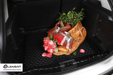 Autofamily ELEMENT2062B10 Коврик в багажник подходят для hyundai Creta (I, Ip), 2016-2021, внед, 1 шт. (полиуретан)   Хендай Крета - 2