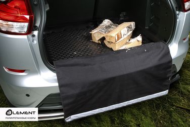 Autofamily ELEMENT2062B10 Коврик в багажник подходят для hyundai Creta (I, Ip), 2016-2021, внед, 1 шт. (полиуретан)   Хендай Крета - 4