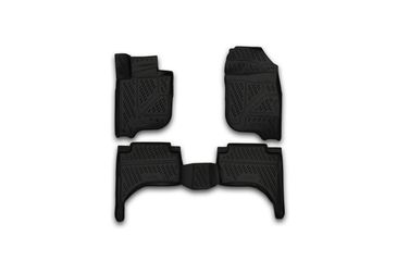 Autofamily CARMIT00001 Коврики 3D в салон mitsubishi l200, 2015->, 4 шт. (полиуретан)   Митсубиси л200 - 1