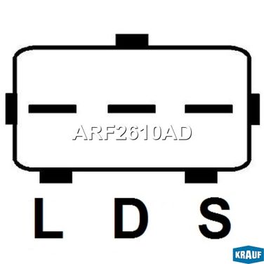 Krauf ARF2610AD Регулятор генератора - 3