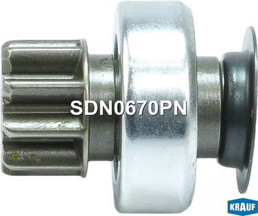 Krauf SDN0670PN Бендикс стартера - 1