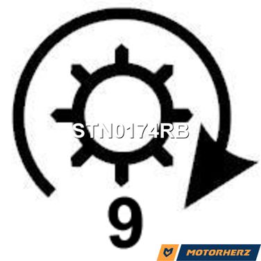 Motorherz STN0174RB Стартер оригинальный восстановленный - 3