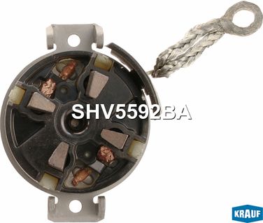Krauf SHV5592BA Щеткодержатель стартера + крышка - 1