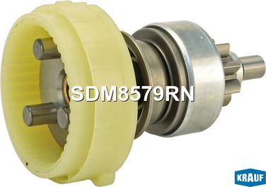 Krauf SDM8579RN Бендикс стартера с редуктором - 7