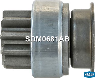 Krauf SDM0681AB Бендикс стартера - 1