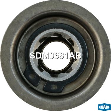Krauf SDM0681AB Бендикс стартера - 4