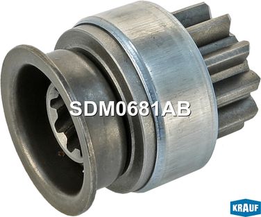Krauf SDM0681AB Бендикс стартера - 6